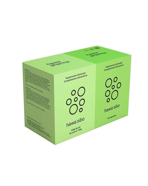 Hawa Sibo Kit - 120grs + 90 Cápsulas - 2M Pharma - naturvida.pt