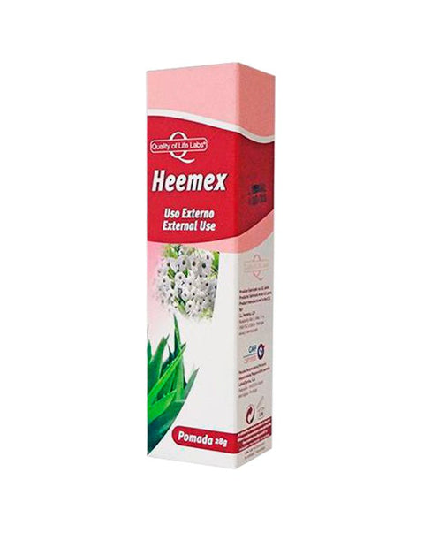 Heemex Pomada para Hemorróidas - 28 grs - Quality of Life Labs - naturvida.pt