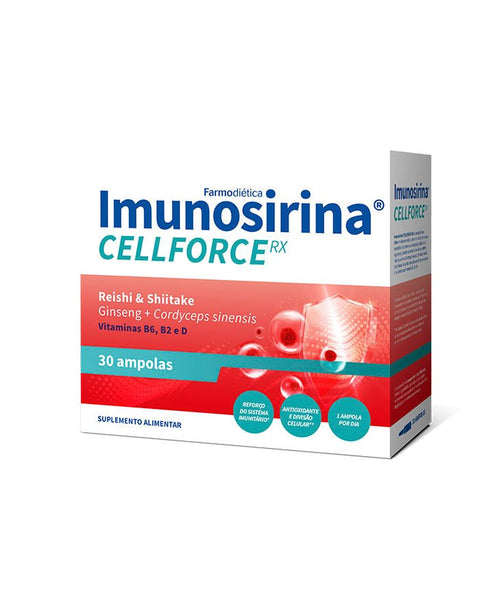 Imunosirina Cellforce RX - 30 Ampolas - Farmodiética - naturvida.pt