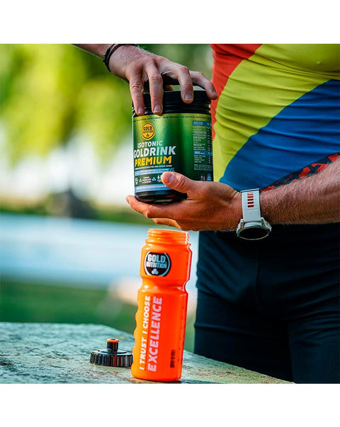 Isotonic Gold Drink Premium - 600g Lemon - Gold Nutrition - naturvida.pt