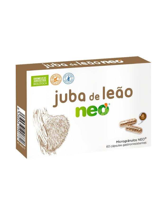 Juba de Leão Neo - 60 Cápsulas - Neovital - naturvida.pt