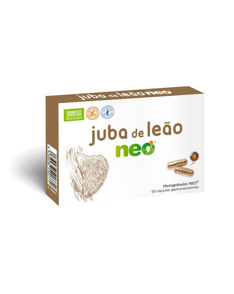 Juba de Leão Neo - 60 Cápsulas - Neovital - naturvida.pt
