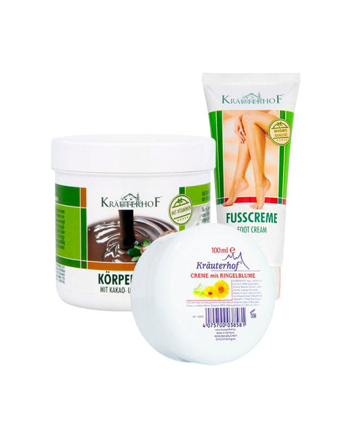 Kit de Hidratação Corporal - Kräuterhof - naturvida.pt