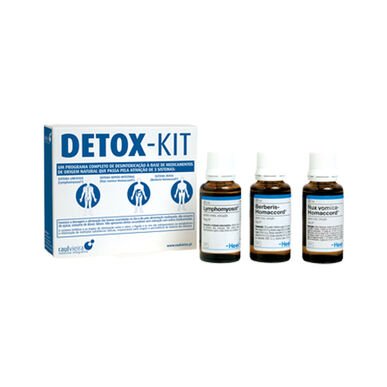 Kit Detox - 3 Frascos de 30ml - Heel - naturvida.pt
