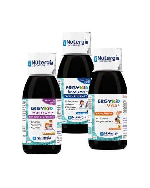 Kit ErgyKid Gama Completa - Nutergia - naturvida.pt
