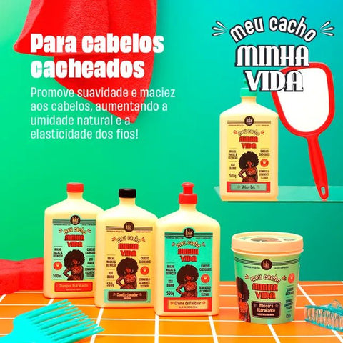 Kit Meu Cacho Minha Vida Linha Completa - Lola From Rio - naturvida.pt