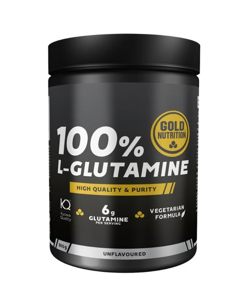 L - Glutamine 100% - 300 grs - Gold Nutrition - naturvida.pt