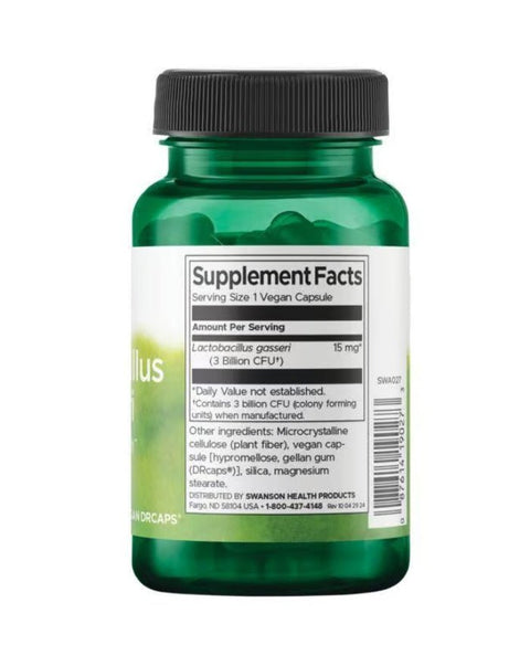 Lactobacillus Gasseri - 60 Cápsulas - Swanson - naturvida.pt