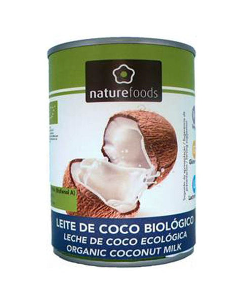 Leite de Coco Bio - 400ml - Naturefoods - naturvida.pt
