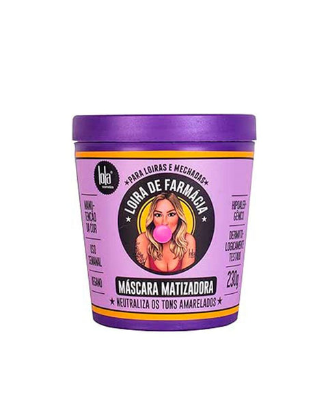 Loira de Farmácia Máscara Matizadora - 250ml - Lola From Rio - naturvida.pt