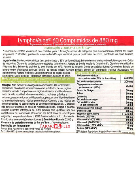 Lymphaveine - 60 Comprimidos - 3C Pharma - naturvida.pt