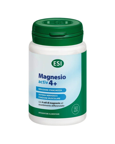 Magnesio Activ 4+ - 90 Comprimidos - ESI - naturvida.pt