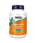 Magnesium Citrate frente - 90 Cápsulas - Now Foods - naturvida.pt