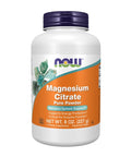 Magnesium Citrate Pure Powder - 227 grs - Now Foods - naturvida.pt