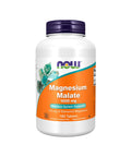 Magnesium Malate frente 1000mg - 180 Comprimidos - Now Foods - naturvida.pt