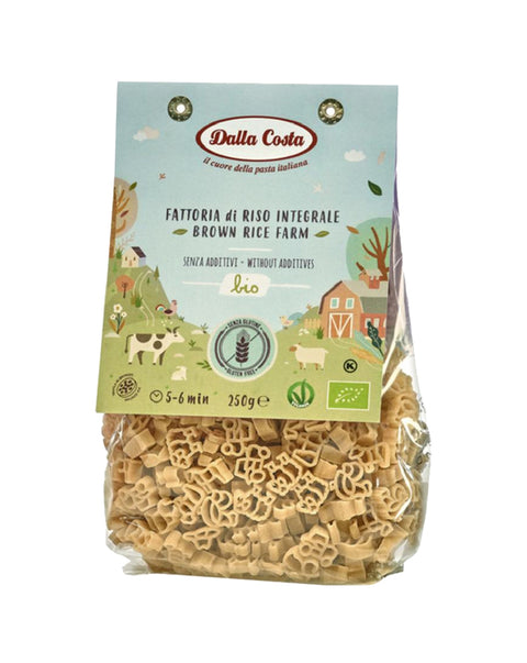 Pasta de Arroz Integral Ecológica Sin Gluten "A Quinta" - 250 grs - Dalla Costa