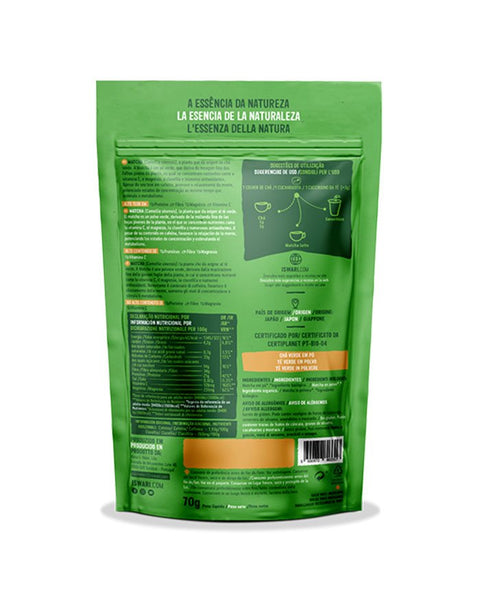 Matcha em Pó Bio - 70 grs - Iswari - naturvida.pt