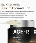 Medicube AGE-R Glutathione Glow Capsule Cream 50ml - naturvida.pt