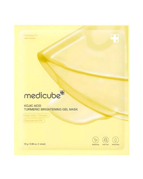 Medicube Kojic Acid Turmeric Brightening Gel Mask - 28g - naturvida.pt
