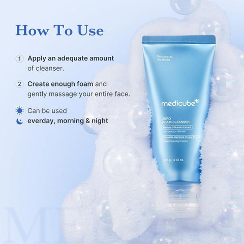 Medicube Zero Foam Cleanser 120ml - naturvida.pt
