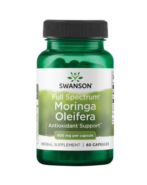 Moringa Oleifera 400mg - 60 Cápsulas - Swanson - naturvida.pt
