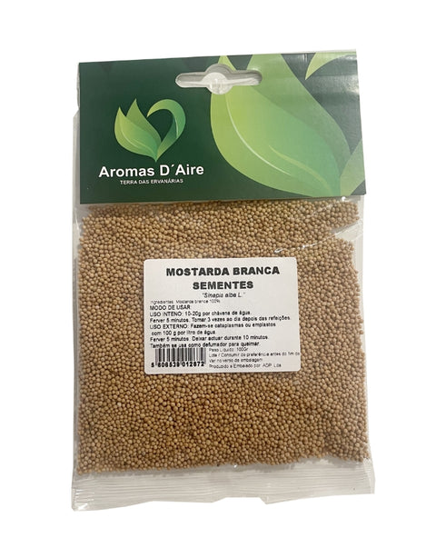 Mostarda Branca Sementes - 100 grs