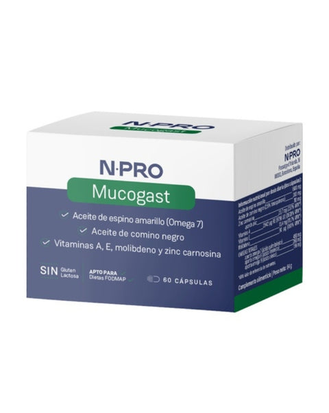 Mucogast - 60 Cápsulas - NPRO
