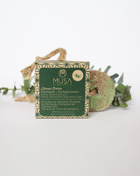 Hemp Solid Shampoo - Musa Natural Cosmetics