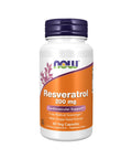 Natural Resveratrol 200mg - 60 Cápsulas - Now Foods - naturvida.pt