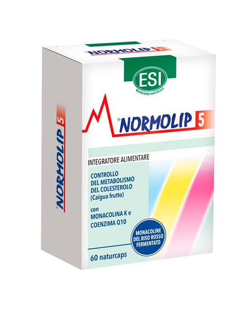 Normolip 5 - 60 Cápsulas - ESI - naturvida.pt