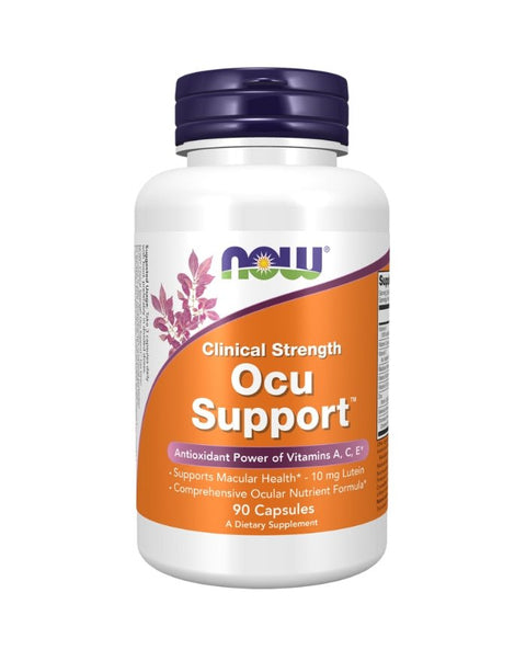 Ocu Support Clinical Strenght - 90 Cápsulas - Now Foods - naturvida.pt