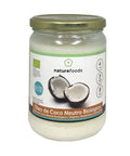 Óleo de Coco Neutro Bio - 400 grs - Naturefoods - naturvida.pt