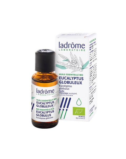 Óleo Essencial de Eucalipto Globulus Bio - 30ml - Lâdrome - naturvida.pt