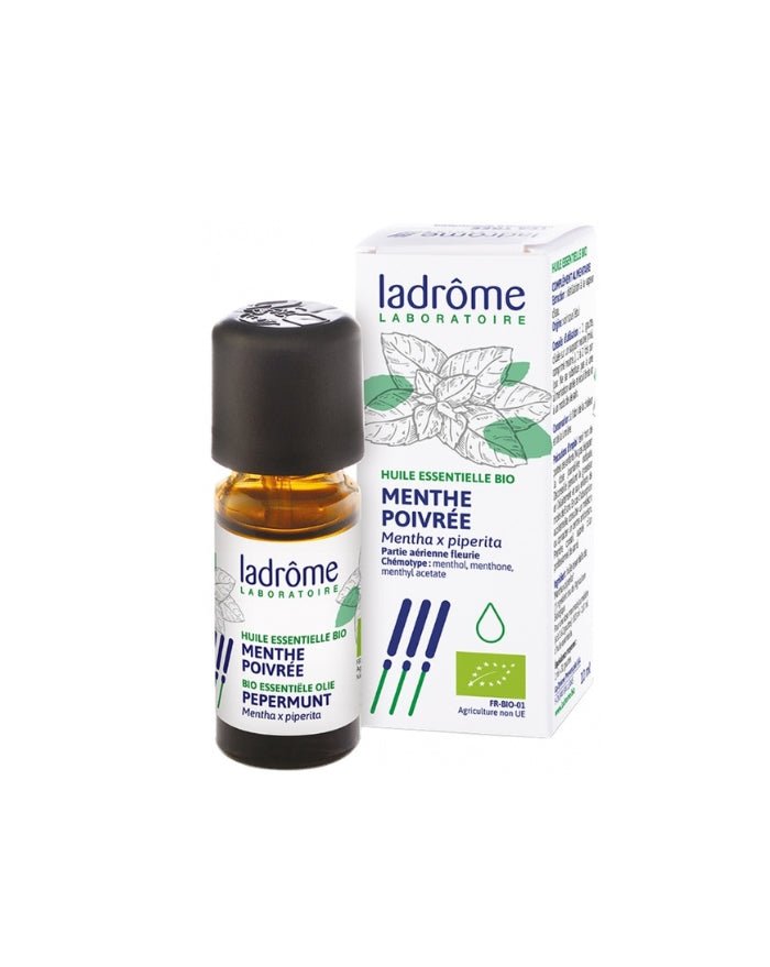 Óleo Essencial de Hortelã Pimenta Bio - 10ml - Lâdrome - naturvida.pt