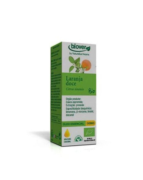 Óleo Essencial de Laranja Doce Bio - 10ml - Biover - naturvida.pt