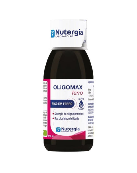 Oligomax ferro - 150ml - Nutergia - naturvida.pt