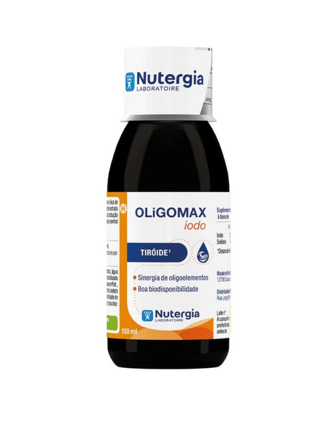 Oligomax iodo - 150ml - Nutergia - naturvida.pt