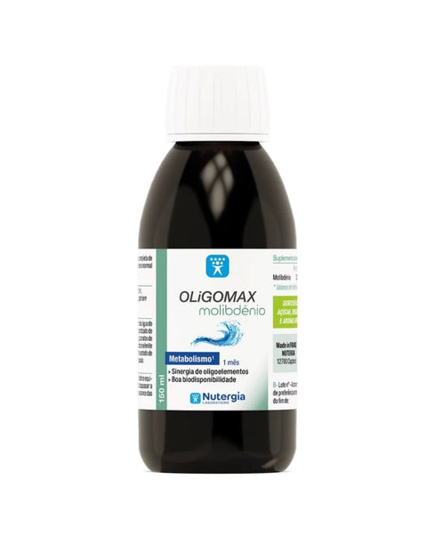 Oligomax molibdénio - 150ml - Nutergia - naturvida.pt
