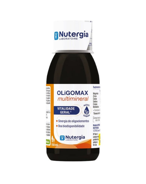 Oligomax multimineral - 150ml - Nutergia - naturvida.pt