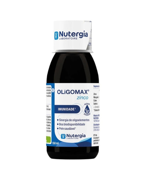 Oligomax zinco - 150ml - Nutergia - naturvida.pt