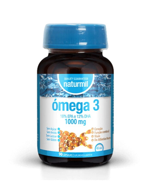 Ómega 3 1000mg - 90 Cápsulas - Naturmil - naturvida.pt
