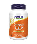 Omega 3-6-9 1000mg - 100 Cápsulas - Now Foods - naturvida.pt