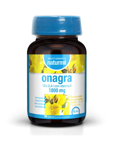 Onagra 1000mg - 90 Cápsulas - Naturmil - naturvida.pt