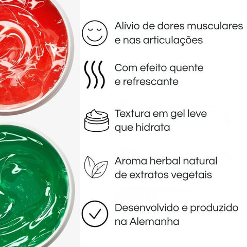 Pack Bálsamo do Cavalo Quente + Frio - Kräuterhof - naturvida.pt