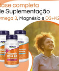 Pack Essencial de Suplementação – Now Foods - naturvida.pt