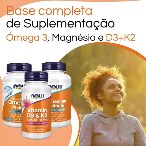 Pack Essencial de Suplementação – Now Foods - naturvida.pt