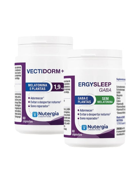 Pack Sono Reparador Nutergia – Dormir Melhor e Recuperar Energia