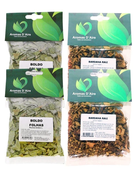 Pack Vesícula Saudável - Boldo + Bardana - naturvida.pt