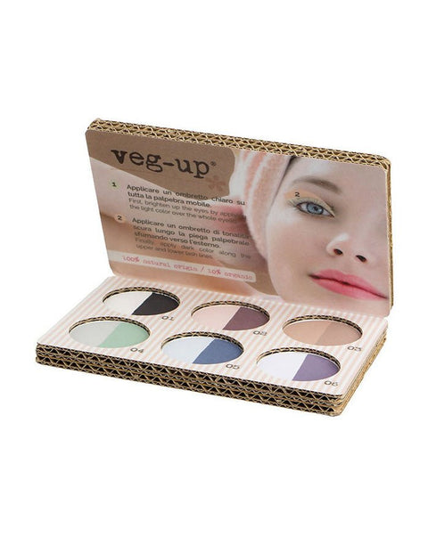 Palete Veggy 6 Sombras Duo - Veg - Up - naturvida.pt