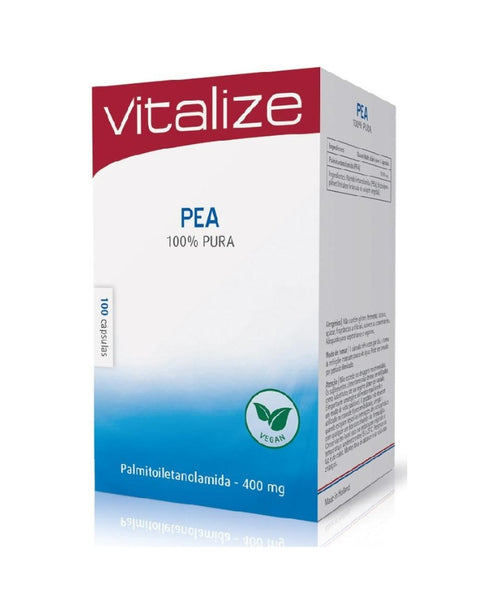 PEA 100% Pura - 100 Cápsulas - Vitalize